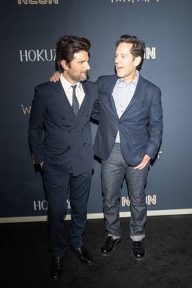 April 29, 2026, New York, United States: (L-R) Adam Scott and Paul Rudd attend Neon s Hokum New York premiere at Regal Union Square on April 29, 2026 in New York City. New York United States  - ZUMAs197 20260429_aaa_s197_251 Copyright: xRonxAdarx