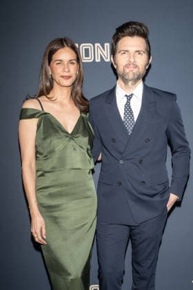 April 29, 2026, New York, United States: (L-R) Naomi Scott and Adam Scott attend Neon s Hokum New York premiere at Regal Union Square on April 29, 2026 in New York City. New York United States  - ZUMAs197 20260429_aaa_s197_205 Copyright: xRonxAdarx