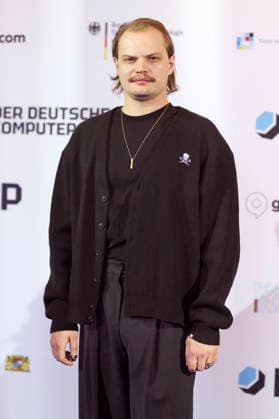 Wilson Gonzalez Ochsenknecht bei der Verleihung des Deutschen Computerspielpreises 2026 im Herkulessaal der Residenz. München, 29.04.2026