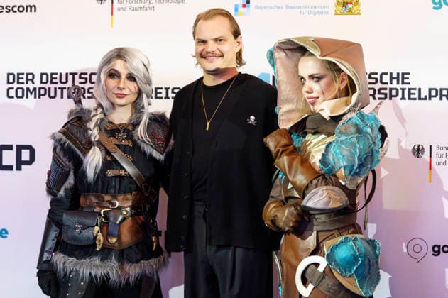 Wilson Gonzalez Ochsenknecht bei der Verleihung des Deutschen Computerspielpreises 2026 im Herkulessaal der Residenz. München, 29.04.2026