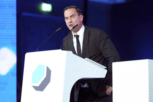 Sönke Möhring bei der Verleihung des Deutschen Computerspielpreises 2026 im Herkulessaal der Residenz. München, 29.04.2026
