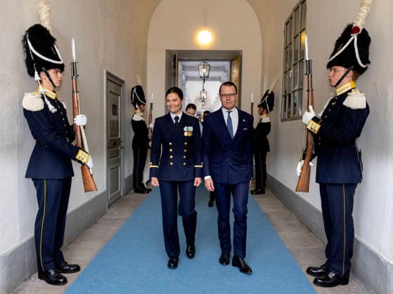 30-04-2026 Sweden Prince Daniel and Princess Victoria attend the Te Deum service at the Royal Chapel to mark the celebrations of King Carl Gustafs 80th birthday in Stockholm, Sweden. Â  Copyright: xPPEx
