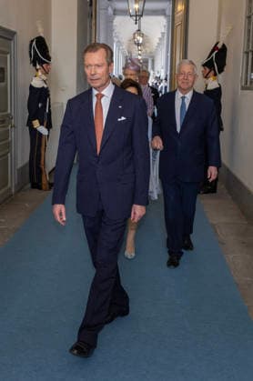 30-04-2026 Sweden Henri, Grand Duke of Luxembourg attend the Te Deum service at the Royal Chapel to mark the celebrations of King Carl Gustafs 80th birthday in Stockholm, Sweden. Â  Copyright: xPPEx