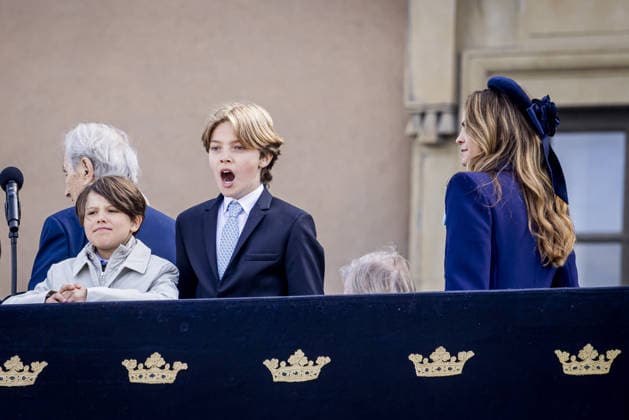30-04-2026 Outer attend the Swedish Armed Forces tribute on the Outer Courtyard of the Royal palace as part of the celebrations of King Carl Gustafs 80th birthday in Stockholm, Sweden. Â  Copyright: xPPEx