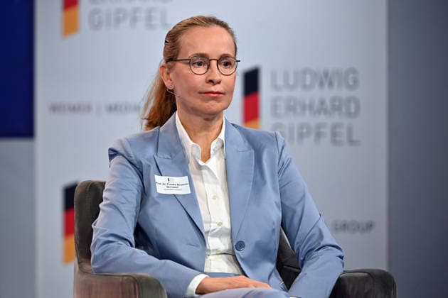 Prof. Dr. Frauke Brosius-Gersdorf, Staatsrechtlerin, Einzelbild,angeschnittenes Einzelmotiv,Halbfigur,halbe Figur, Ludwig Erhard Gipfel vom 28.-30.04.2026 auf Gut Kaltenbrunn am Tegernsee. *** Prof Dr Frauke Brosius Gersdorf, constitutional lawyer, single image, cropped single motif, half figure, half figure, Ludwig Erhard Summit from 28 30 04 2026 at Gut Kaltenbrunn on Lake Tegernsee