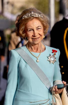 30-04-2026 Gala Queen Sofia arriving for the galadinner at the Royal palace to mark the celebrations of King Carl Gustafs 80th birthday in Stockholm, Sweden. Â  Copyright: xPPEx