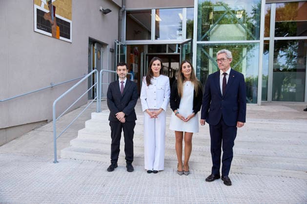 April 30, 2026, Madrid, Madrid, Spain: Minister of Social Rights, Consumer Affairs and 2030 Agenda PABLO BUSTINDUY and QUEEN LETIZIA of Spain attend a meeting with a representative group of Roma women Madrid Spain  - ZUMAc260 20260430_zep_c260_006 Copyright: xMikexChicorrox