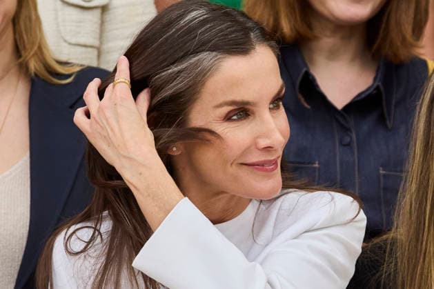 April 30, 2026, Madrid, Madrid, Spain: QUEEN LETIZIA of Spain attends a meeting with a representative group of Roma women Madrid Spain  - ZUMAc260 20260430_zep_c260_026 Copyright: xMikexChicorrox
