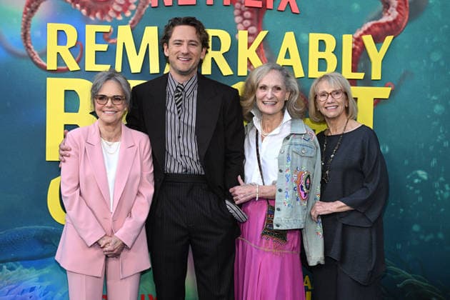 ˜Remarkably Bright Creatures™ Los Angeles Premiere Sally Field, Lewis Pullman, Beth Grant and Kathy Baker arriving to Remarkably Bright Creatures Los Angeles premiere held at the Tudum Theater on April 30, 2026 in Hollywood, CA. Hollywood Tudum Theater California USA Copyright: xLisaxOConnorx xAFF-USA.comx