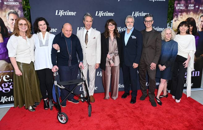 Lifetime™s ˜Love, Again™ FYC Elaine Frontain Bryant, Nancey Silvers, Jack Grossbart Eric McCormack, Valerie Bertinelli, Henry Czerny, David Strasser, Linda Kent and Sami Ponoroff arriving to Lifetime™s Love, Again FYC at the Television Academy s Wolf Theatre at the Saban Media Center on April 30, 2026 in North Hollywood, CA. North Hollywood Television Academy s Wolf Theatre at the Saban Media Center California USA Copyright: xLeexWattx xAFF-USA.COMx
