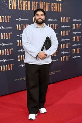 Arwin Rahmany bei der Premiere der ARD-Dokuserie Xatar - Ein Leben ist nicht genug in der Fotografiska Berlin. Berlin, 30.04.2026