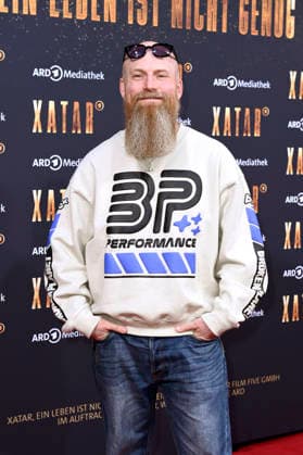 Tobias Toxik Kargoll bei der Premiere der ARD-Dokuserie Xatar - Ein Leben ist nicht genug in der Fotografiska Berlin. Berlin, 30.04.2026