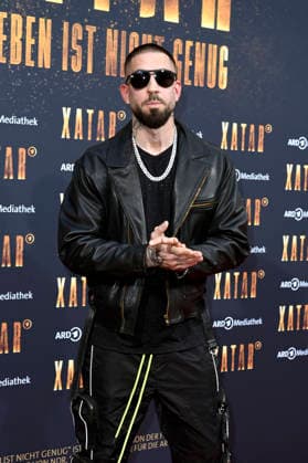 Silla bei der Premiere der ARD-Dokuserie Xatar - Ein Leben ist nicht genug in der Fotografiska Berlin. Berlin, 30.04.2026