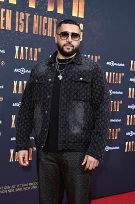 Azzi Memo bei der Premiere der ARD-Dokuserie Xatar - Ein Leben ist nicht genug in der Fotografiska Berlin. Berlin, 30.04.2026