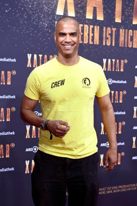 Patrice Bouedibela bei der Premiere der ARD-Dokuserie Xatar - Ein Leben ist nicht genug in der Fotografiska Berlin. Berlin, 30.04.2026