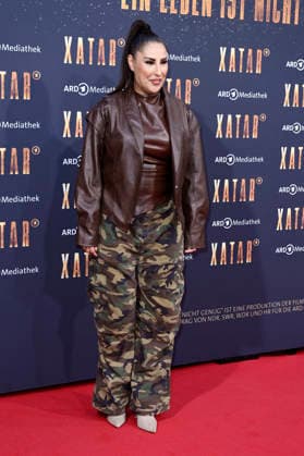 Senna Gammour bei der Premiere der ARD-Dokuserie Xatar - Ein Leben ist nicht genug in der Fotografiska Berlin. Berlin, 30.04.2026