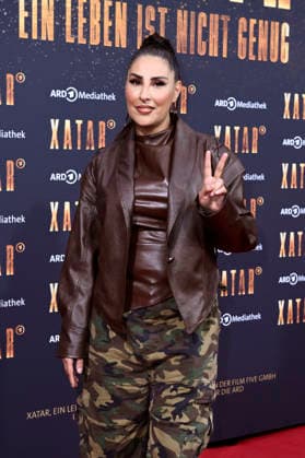 Senna Gammour bei der Premiere der ARD-Dokuserie Xatar - Ein Leben ist nicht genug in der Fotografiska Berlin. Berlin, 30.04.2026