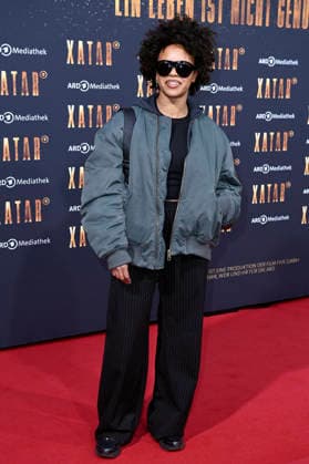 Aminata Belli bei der Premiere der ARD-Dokuserie Xatar - Ein Leben ist nicht genug in der Fotografiska Berlin. Berlin, 30.04.2026