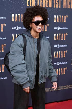 Aminata Belli bei der Premiere der ARD-Dokuserie Xatar - Ein Leben ist nicht genug in der Fotografiska Berlin. Berlin, 30.04.2026