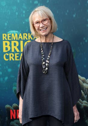Los Angeles Premiere Of Netflix s Remarkably Bright Creatures 30 April 2026 . Los Angeles, California , Kathy Baker At Los Angeles Premiere Of Netflix s Remarkably Bright Creatures held at The Netflix Tudum Theater in Los Angeles., Credit:Sadou Faye Avalon United States, CA, Los Angeles, Netflix Tudum Theater  Copyright: xSadouxFayex xAvalonx 1095598399