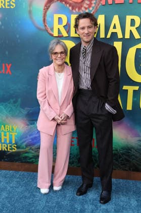 Los Angeles Premiere Of Netflix s Remarkably Bright Creatures 30 April 2026 . Los Angeles, California - Sally Field and Lewis Pullman At Los Angeles Premiere Of Netflix s Remarkably Bright Creatures held at The Netflix Tudum Theater in Los Angeles., Credit:Sadou Faye Avalon United States, CA, Los Angeles, Netflix Tudum Theater  Copyright: xSadouxFayex xAvalonx 1095598661