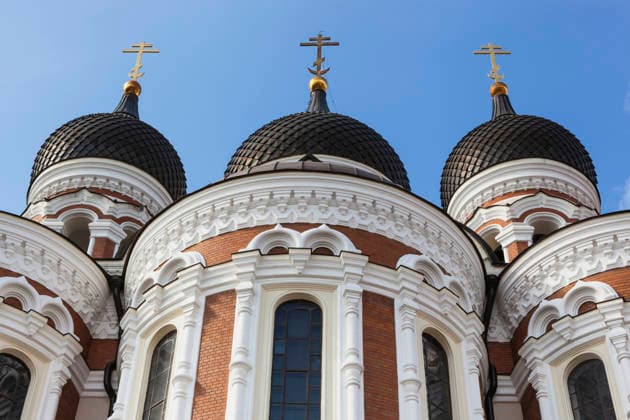 Estonia, Tallinn, Orthodox Cathedral of Alexander Nevsky, Toompea. Estonia, Tallinn, Orthodox Cathedral of Alexander Nevsky, Toompea. Tallinn Estonia EDITORIAL USE ONLY Copyright: x xMelxLonghurstx xEyexUbiquitousx MelxLonghurstx euphotos044954