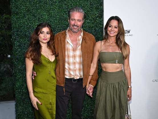 Calamigos Ranch Leading Hotels of the World Accreditation Celebration Sierra Sky Fisher, Scott Rigsby and Brooke Burke arriving to Calamigos Ranch Leading Hotels of the World Accreditation Celebration at Calamigos Ranch Resort & Spa on May 1, 2026 in Malibu, CA. Malibu Calamigos Ranch Resort & Spa California USA Copyright: xLISAxOConnor AFF-USA.comx
