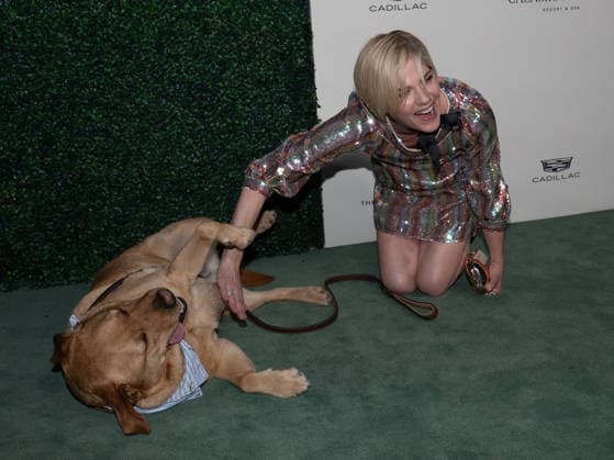 May 1, 2026, Malibu, California, USA: American actress, author, and advocate SELMA BLAIR, 53, and and SCOUT attends Calamigos Ranch Resort & Spa Leading Hotels of the World Accreditation Celebration. Malibu USA  - ZUMAb173 20260501_aap_b173_045 Copyright: xBillyxBennightx