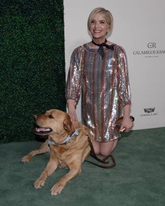 May 1, 2026, Malibu, California, USA: American actress, author, and advocate SELMA BLAIR, 53, and and SCOUT attends Calamigos Ranch Resort & Spa Leading Hotels of the World Accreditation Celebration. Malibu USA  - ZUMAb173 20260501_aap_b173_025 Copyright: xBillyxBennightx