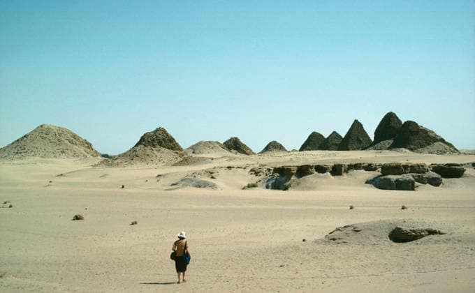 RECORD DATE NOT STATED Sudan, El Nuri pyramids on the west bank of the river Nile, burial place of King, Queens and princes. EDITORIAL USE ONLY Copyright: x xJennyxPatex xEyexUbiquitousx JennyxPatex euphotos048696