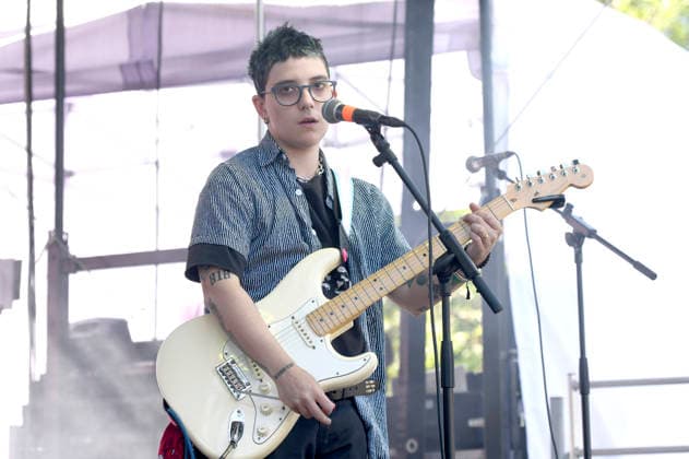Ryan Cassata live beim 1. Mai Fest auf dem Faustgelände. Hannover, 01.05.2026