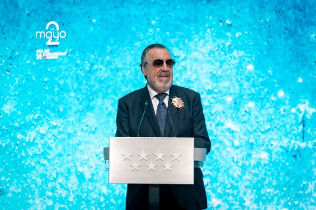 Presentation of the Grand Crosses of the Order of Dos de Mayo The President of ONCE, Miguel Carballeda Pineiro, during the presentation of the Grand Crosses of the Order of Dos de Mayo, at the Puerta del Sol in Madrid, on May 2, 2026, in Madrid Spain The Governing Council of the Community of Madrid awards the Grand Cross of the Order of Dos de Mayo to 14 personalities, institutions and social entities in recognition of their professional careers, solidarity and example 02 MAY 2026 A Pé Espana  Copyright: xA.xPÃ rezxMecax 7492486