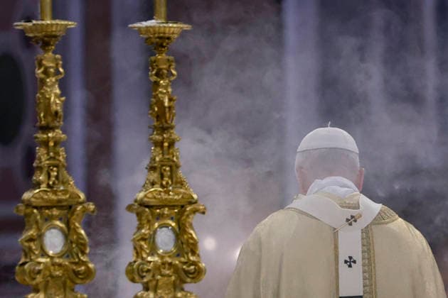 May 2, 2026, Rome, ITALY: Pope Leo XIV presides over the episcopal ordination of the auxiliary bishops of Rome in the Basilica of St John Lateran, Rome, 2 May 2026. ANSA FABIO FRUSTACI. Rome ITALY  - ZUMAa110 20260502_zaf_a110_009 Copyright: xFabioxFrustacix
