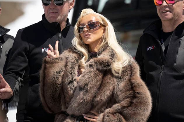 Christina Aguilera live beim Top of the Mountain Closing Concert 2026 auf der Ischgl Stage auf der Idalp. Ischgl, 02.05.2026