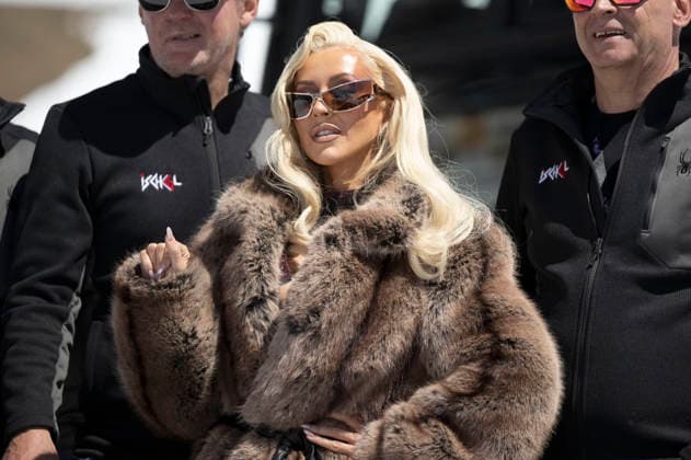 Christina Aguilera live beim Top of the Mountain Closing Concert 2026 auf der Ischgl Stage auf der Idalp. Ischgl, 02.05.2026