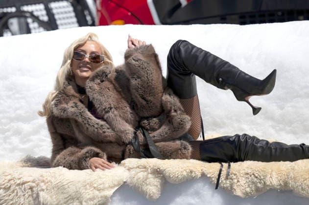 Christina Aguilera live beim Top of the Mountain Closing Concert 2026 auf der Ischgl Stage auf der Idalp. Ischgl, 02.05.2026