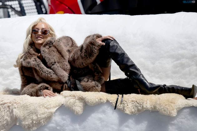 Christina Aguilera live beim Top of the Mountain Closing Concert 2026 auf der Ischgl Stage auf der Idalp. Ischgl, 02.05.2026
