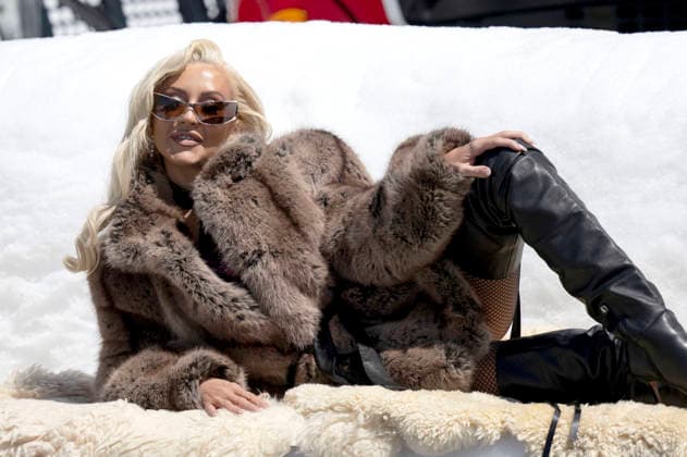 Christina Aguilera live beim Top of the Mountain Closing Concert 2026 auf der Ischgl Stage auf der Idalp. Ischgl, 02.05.2026