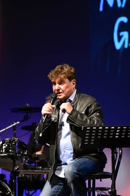 Frank Schöbel live bei einem Konzert seiner Der nächste Frühling Tour im Gerhart-Hauptmann-Theater. Görlitz, 03.05.2026 Copyright: xMatthiasxWehnertx