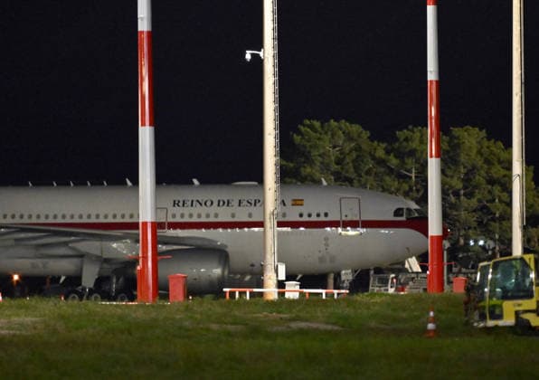 Spanish premier’s plane makes emergency landing in Turkiye due to technical fault ANKARA, TURKIYE - MAY 4: The plane carrying Spanish Prime Minister Pedro Sanchez made an emergency landing in Ankara, Turkiye due to a technical issue while en route from Madrid to Yerevan for a European Political Community meeting, on May 4, 2026. Ismail Kaplan Anadolu Ankara Turkey. Editorial use only. Please get in touch for any other usage.  Copyright: x2026xAnadoluxIsmailxKaplanx