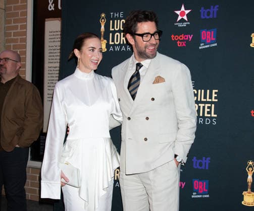 2026 Lucille Lortel Awards Featuring: Emily Blunt, John Krasinski Where: New York, New York, United States When: 04 May 2026 Credit: Janet Mayer INSTARimages.com EDITORIAL USE ONLY. NOT FOR USE BY NEWSPAPERS BASED IN THE UK. Copyright: xx instar55661258