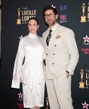 2026 Lucille Lortel Awards Featuring: Emily Blunt, John Krasinski Where: New York, New York, United States When: 04 May 2026 Credit: Janet Mayer INSTARimages.com EDITORIAL USE ONLY. NOT FOR USE BY NEWSPAPERS BASED IN THE UK. Copyright: xx instar55661265