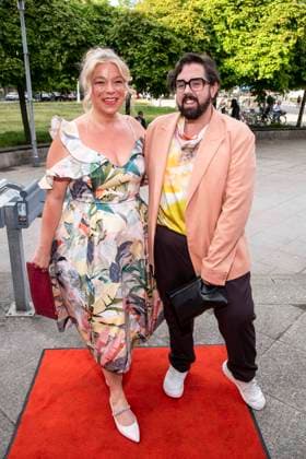 ABB HASEPREMIERE- Caterina Pogorzelski und Steven Peisner zu Gast bei der Pemiere von Es ist nur eine Phase Hase in der Komoedie am Kurfuerstendamm im Ernst-Reuter-Saal a, 03.05.2026 in Berlin Berlin Deutschland
