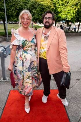 ABB HASEPREMIERE- Caterina Pogorzelski und Steven Peisner zu Gast bei der Pemiere von Es ist nur eine Phase Hase in der Komoedie am Kurfuerstendamm im Ernst-Reuter-Saal a, 03.05.2026 in Berlin Berlin Deutschland