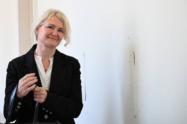 Court deals with Capi Hnizdo case, in which MEP Jana Nagyova (pictured) has been charged in Prague, Czech Republic, May 4, 2026. Czech Prime Minister Andrej Babis has also been charged, but parliament did not release him for prosecution. (CTKxPhoto KaterinaxSulova) CTKPhotoP2026050401685  CTKPhotoP2026050401685