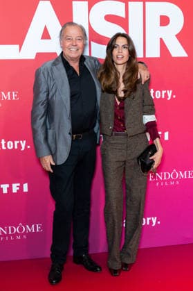 Pour Le Plaisir Paris Film Premiere Michel Leeb, Elsa Leeb attends Pour Le Plaisir Paris Film Premiere at Pathe Palace on May 04, 2026 in Paris, France. Photo by Nasser Berzane ABACAPRESS.COM Paris France  Copyright: xBerzanexNasser ABACAx