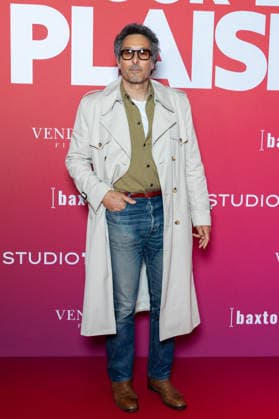Pour Le Plaisir Paris Film Premiere Vincent Elbaz attends Pour Le Plaisir Paris Film Premiere at Pathe Palace on May 04, 2026 in Paris, France. Photo by Nasser Berzane ABACAPRESS.COM Paris France  Copyright: xBerzanexNasser ABACAx