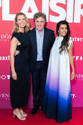 Pour Le Plaisir Paris Film Premiere Alexandra Lamy, Francois Cluzet, Reem Kherici attends Pour Le Plaisir Paris Film Premiere at Pathe Palace on May 04, 2026 in Paris, France. Photo by Nasser Berzane ABACAPRESS.COM Paris France  Copyright: xBerzanexNasser ABACAx