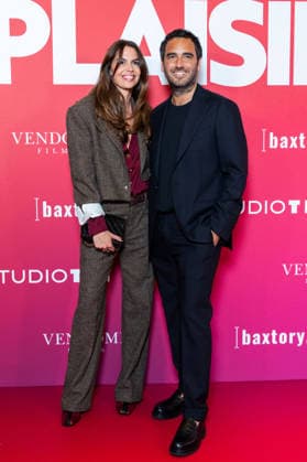 Pour Le Plaisir Paris Film Premiere Fanny Leeb, David Solal attends Pour Le Plaisir Paris Film Premiere at Pathe Palace on May 04, 2026 in Paris, France. Photo by Nasser Berzane ABACAPRESS.COM Paris France  Copyright: xBerzanexNasser ABACAx