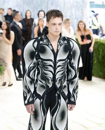 Gustav Magnar Witzoe arrives on the red carpet for the 2026 Met Gala celebrating Costume Art at The Metropolitan Museum of Art on Monday, May 4, 2026 in New York City.  NYP20260504356 JOHNxANGELILLO